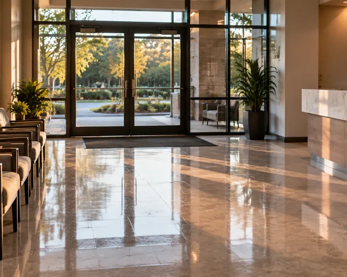 Commercial building serviced by Diamond 1 Cleaning Services