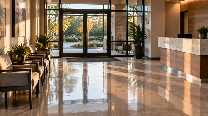 Commercial building serviced by Diamond 1 Cleaning